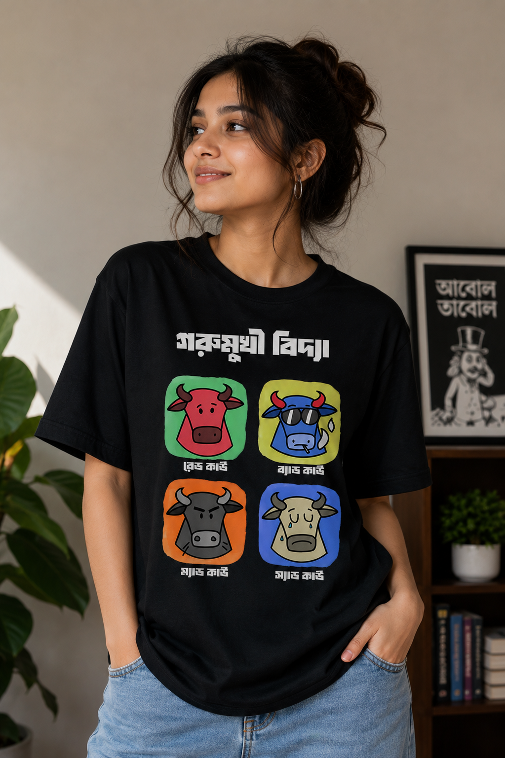 Gorumukhi Bidya T-Shirt (Black)