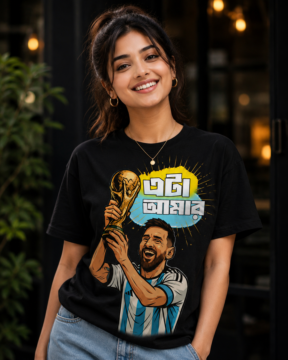 Eta Amar T-Shirt (Black)