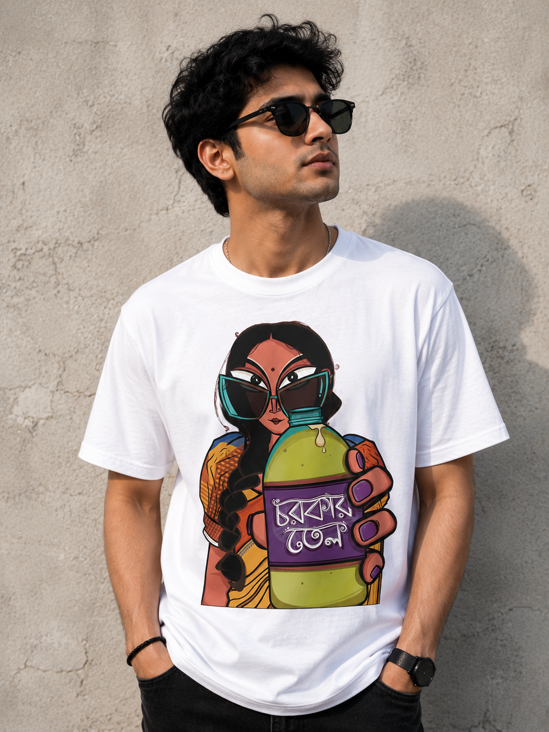 Charka'r Tel T-Shirt (White)